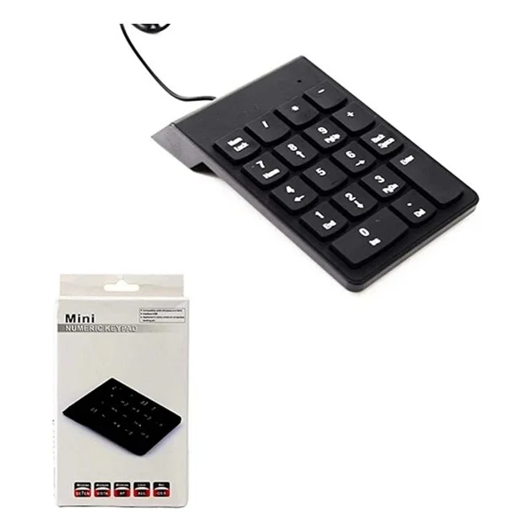 Platoon Kablolu Keypad Kablolu Numerik Keypad 18 Tuşlu Sayısal Klavye Numpad - Görsel 5
