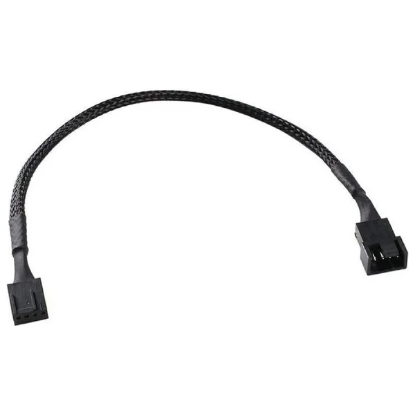 Alfais 4904 Pwm 4 Pin Y Port Dişi Erkek Anakart Fan Uzatma Güç Kablosu - Görsel 7