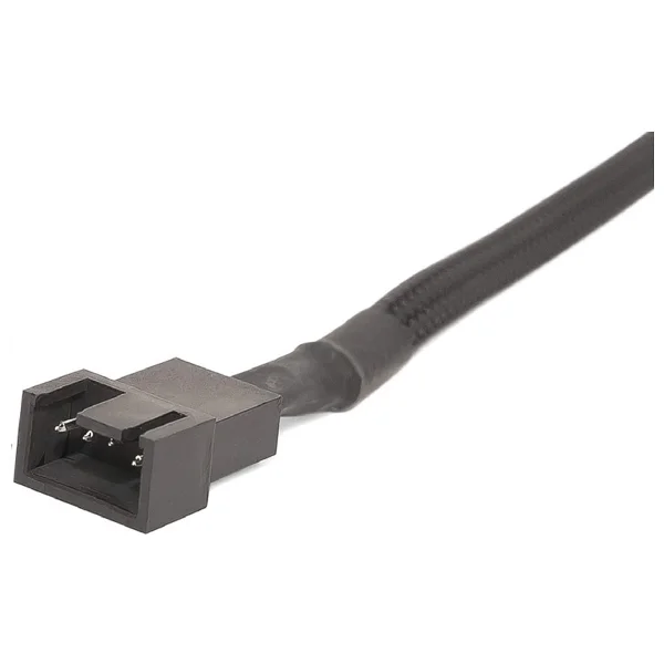 Alfais 4904 Pwm 4 Pin Y Port Dişi Erkek Anakart Fan Uzatma Güç Kablosu - Görsel 4