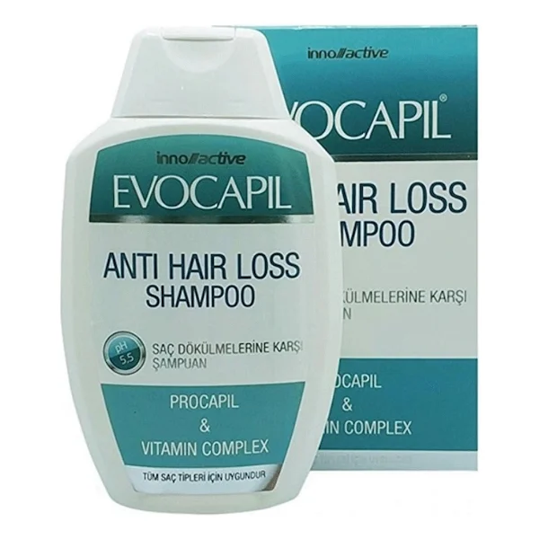 Evocapil Anti Hair Loss Herbal Shampoo - Görsel 2