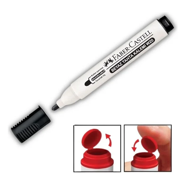 Faber-Castell W20 Siyah Tahta Kalemi - Görsel 4