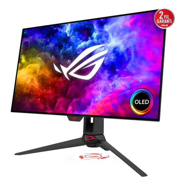 Asus Rog Swift Pg27aqdm 27" 0.03 Ms 2k Pivot 240 Hz OLED Oyuncu Monitörü - Görsel 3