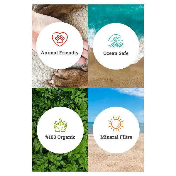 Minela Care Mineral Filtreli Organik Kırışık Karşıtı + Renkli Güneş Koruyucu Seti Pa++++ - Görsel 4