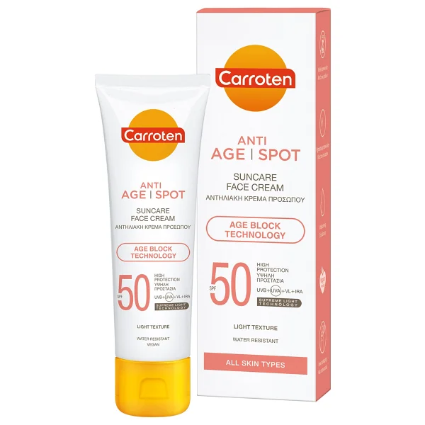 Carroten Yaşlanma ve Leke Karşıtı 50 ml 50 Faktör Güneş Kremi - Görsel 2