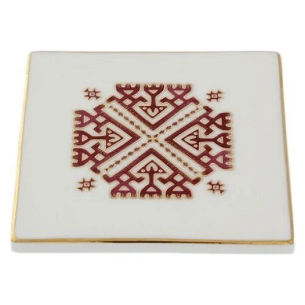 Porland Arabesque Desen6 Bardak Altlığı 10x10 Cm 04alm006817 - Görsel 5