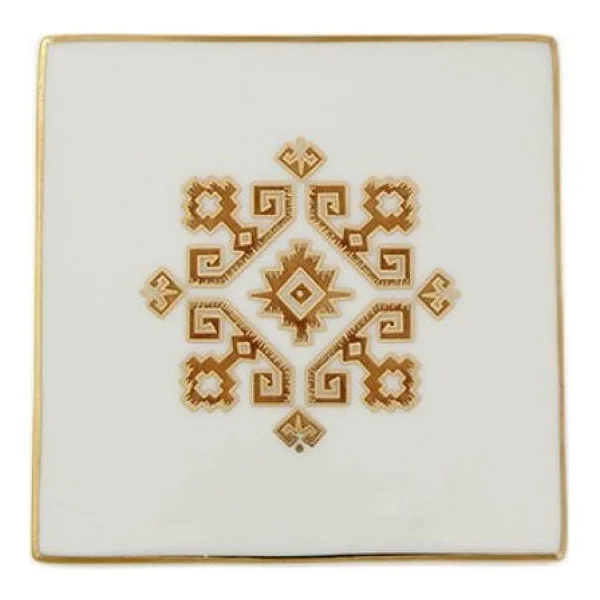 Porland Arabesque Desen1 Bardak Altlığı 10x10 Cm 04alm006813 - Görsel 4