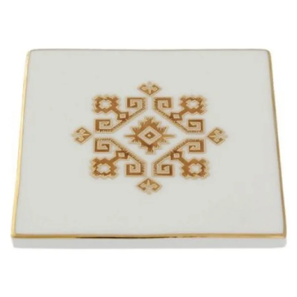 Porland Arabesque Desen1 Bardak Altlığı 10x10 Cm 04alm006813 - Görsel 5