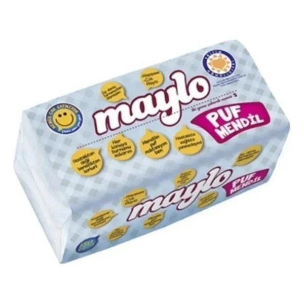 Maylo Puf Kağıt Mendil 100'lü - Görsel 3