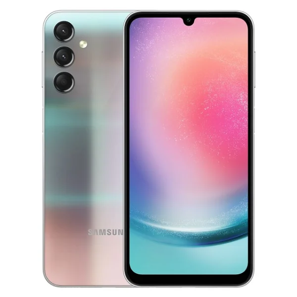 Samsung Galaxy A24 128 GB Gümüş - Görsel 2