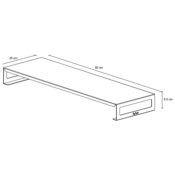 Hansdo Dual Monitör Standı - İkili Monitör Standı - Monitör Yükseltici - Metal - Siyah - Sms4bl - Görsel 5