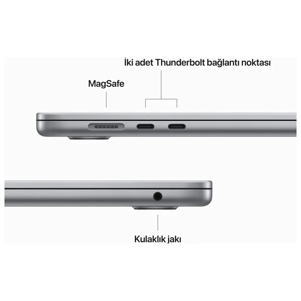MacBook Air M2 8 GB 256 GB SSD 15.3" Notebook - Görsel 9