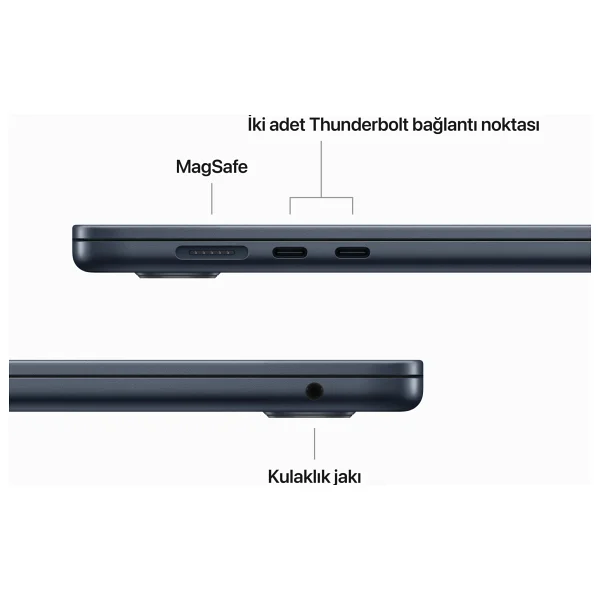 MacBook Air M2 8 GB 512 GB SSD 15.3" Notebook - Görsel 9