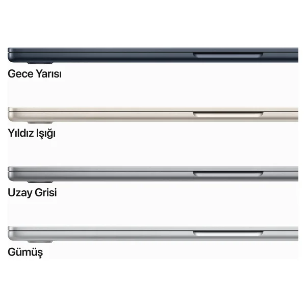 MacBook Air M2 8 GB 512 GB SSD 15.3" Notebook - Görsel 10