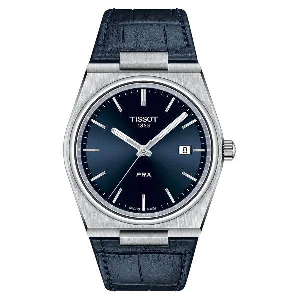 Tissot PRX 40mm T137.410.16.041.00 Deri Kordon Erkek Kol Saati - Görsel 6