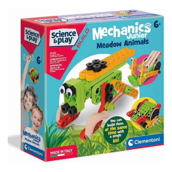 Clementoni Mekanik Laboratuvarı Junior Böcekler 75058 - Görsel 3