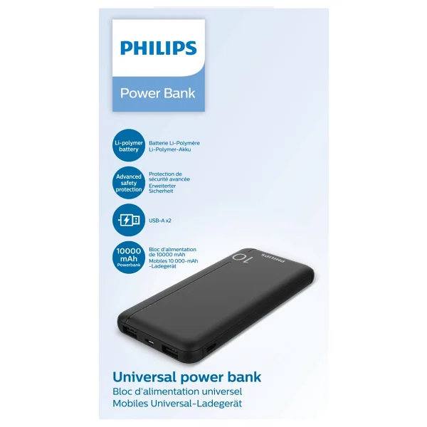 Philips Dlp9520c 10000 mAh Kablosuz Powerbank - Görsel 2