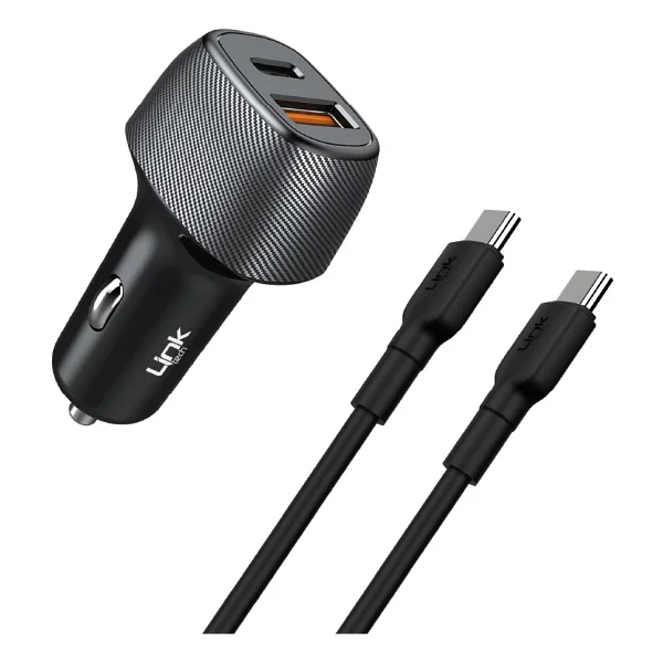 Linktech C499 43 W Type-C Kablolu Hızlı Araç Şarj Aleti - Görsel 6
