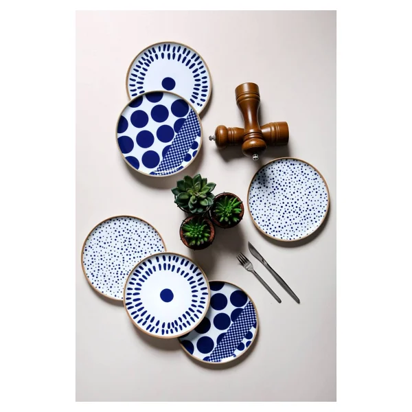Porland Spotty 6 Kişilik 20 Cm Pasta Takımı - Görsel 5