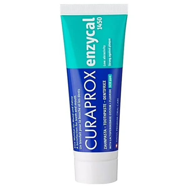 Curaprox Enzycal 1450 Ppm 75 Ml Florürlü Diş Macunu - Görsel 4