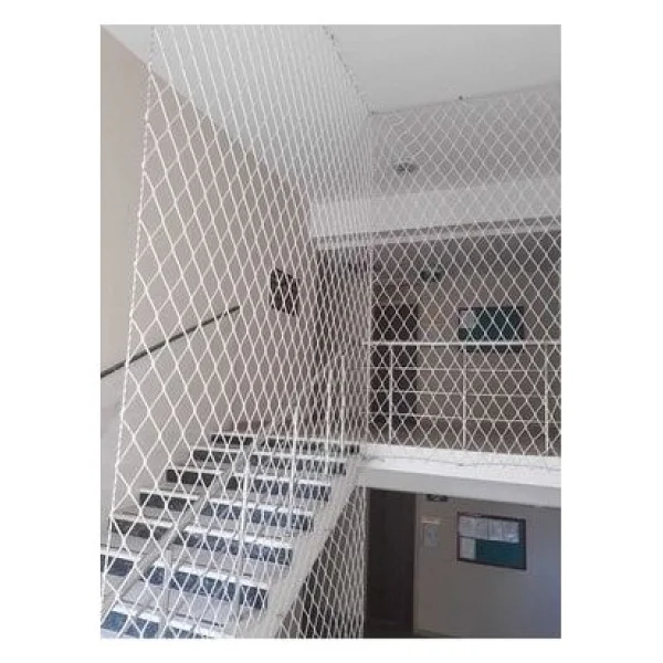 Ün.K Balkon Güvenlik Filesi 1,50 X 16 Metre Kalınlık 6 Milim Güvenlik Ağı Okul Filesi Çocuk Ve Yetişkin Filesi Göz Aralığı 10 Cm - Görsel 9