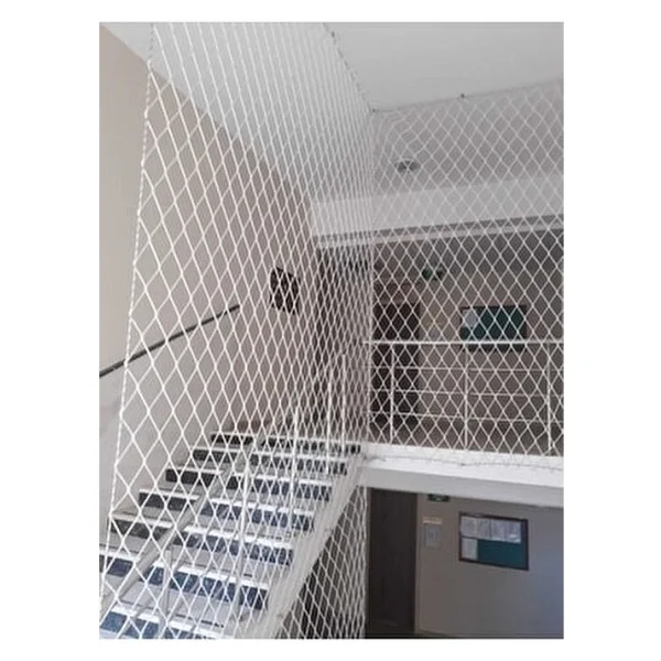 Ün.K Balkon Güvenlik Filesi 1,50 X 16 Metre Kalınlık 6 Milim Güvenlik Ağı Okul Filesi Çocuk Ve Yetişkin Filesi Göz Aralığı 10 Cm - Görsel 7