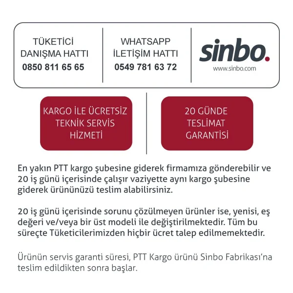 Sinbo Sj-3148 1000 W Katı Meyve Sıkacağı - Görsel 6