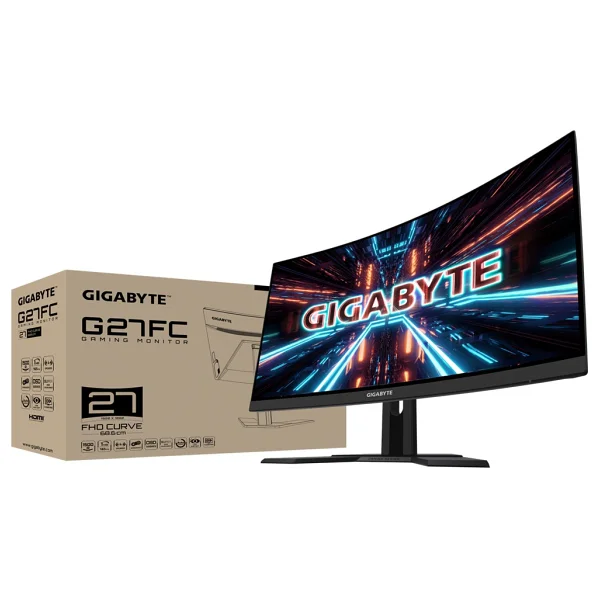 Gigabyte G27fc 27" 1 Ms Full HD Curved 165 Hz Oyuncu Monitörü - Görsel 6