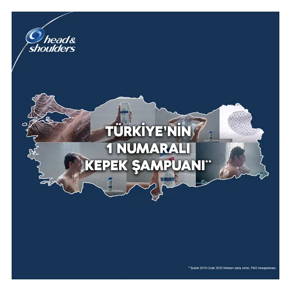 Head & Shoulders Erkekler İçin 2'si 1 Arada 250 Ml Saç Dökümesine Karşı Kepek Şampuanı - Görsel 8