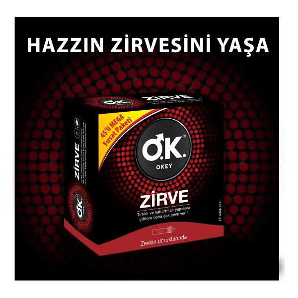 Okey Zirve 45'li Prezervatif - Görsel 4
