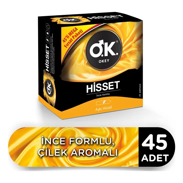 Okey Hisset 45'li Prezervatif - Görsel 9