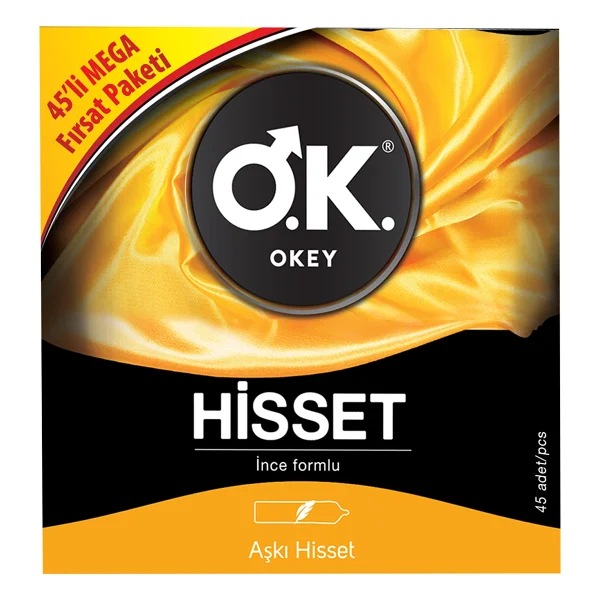 Okey Hisset 45'li Prezervatif - Görsel 2