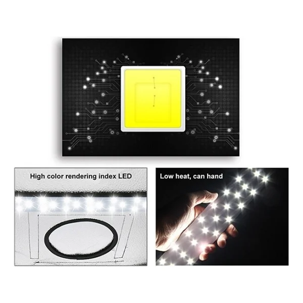 Puluz Profesyonel 40 X 40cm LED Işıklı Ürün Fotoğraf Çekim Çadırı Katlanabilir Portatif 30w 5500k Al-32482 - 40 X 40 Cm - Görsel 5