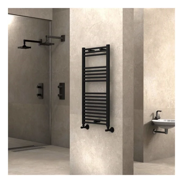 Radiva Haiti 50x100 Cm Düz Mat Siyah Havlupan - Görsel 2