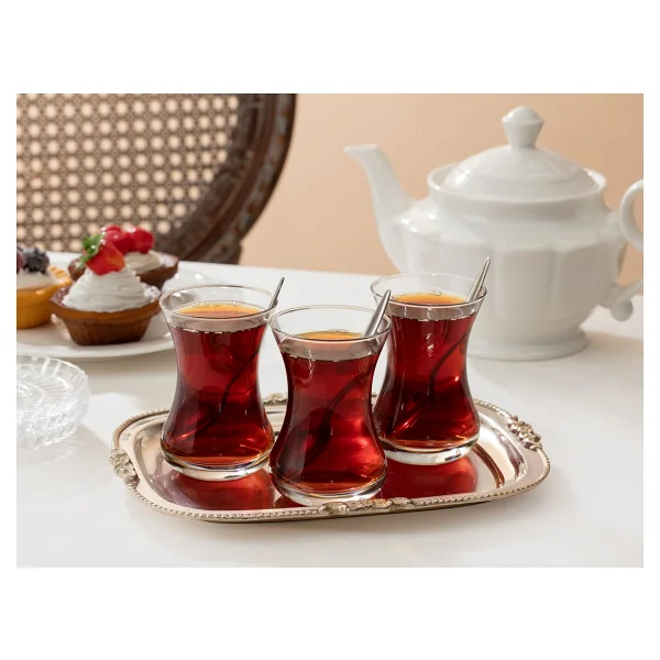 Madame Coco Lavem 155 Ml 6'lı Çay Bardağı Seti - Görsel 3