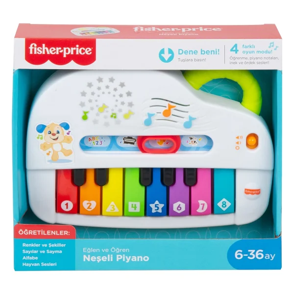 Fisher Price Neşeli Piyano Gtw20 - Görsel 5