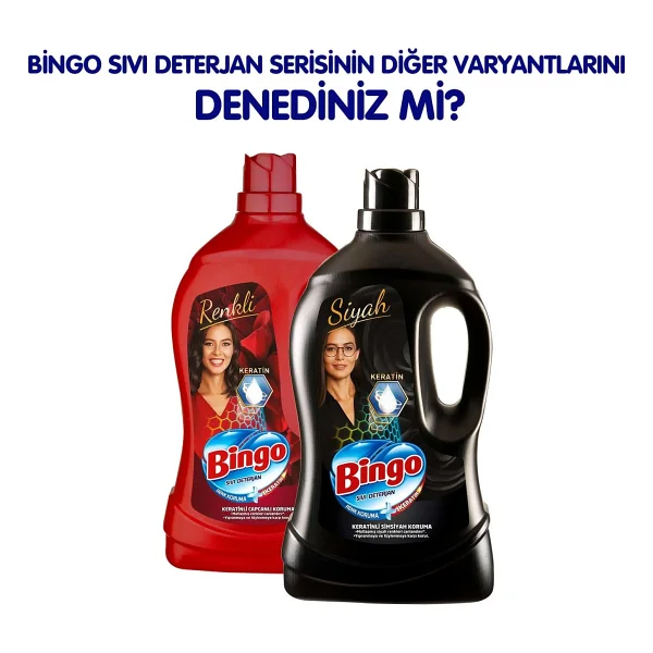 Bingo Onaran Koruma Beyazlar Ve Renkliler İçin Sıvı Deterjan 67 Yıkama 4 Lt - Görsel 8