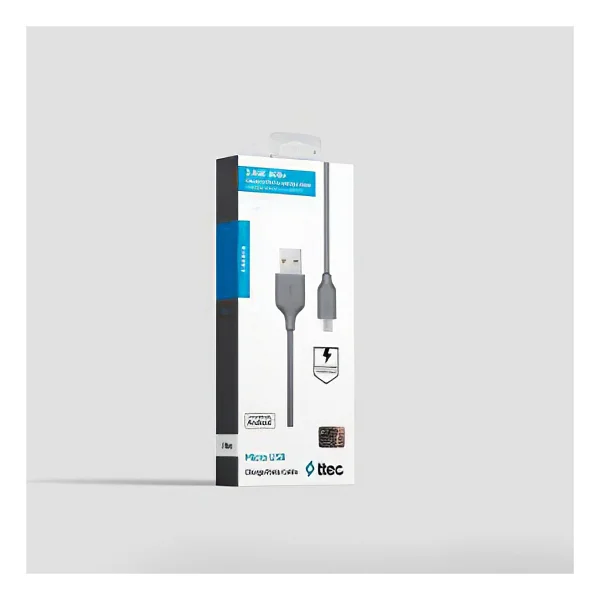 Ttec 2dk7530gr Gri 1.2 M Micro USB Şarj Kablosu - Görsel 2