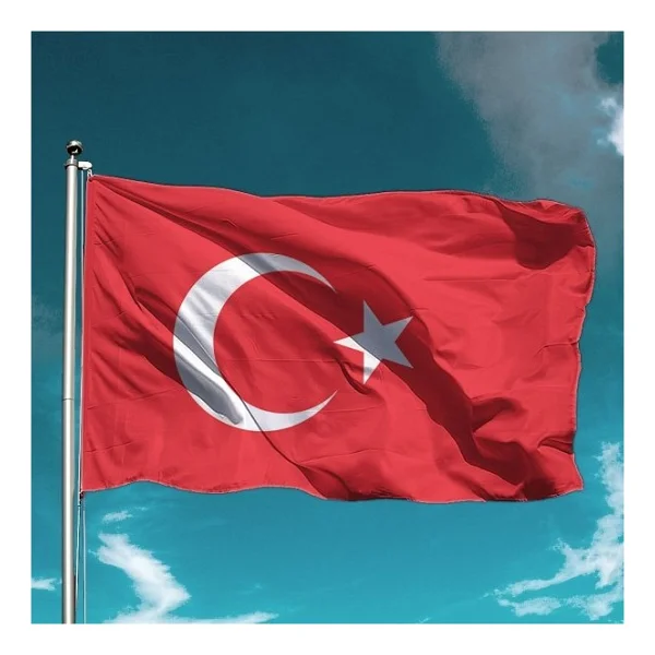 Ibsalpin Bayrak Raşel Türk Bayrağı 150 X 225 Cm - Görsel 2