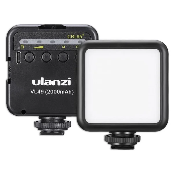 Ulanzi Vl-49 Mini LED Vlogger Youtuber Işık - Görsel 6