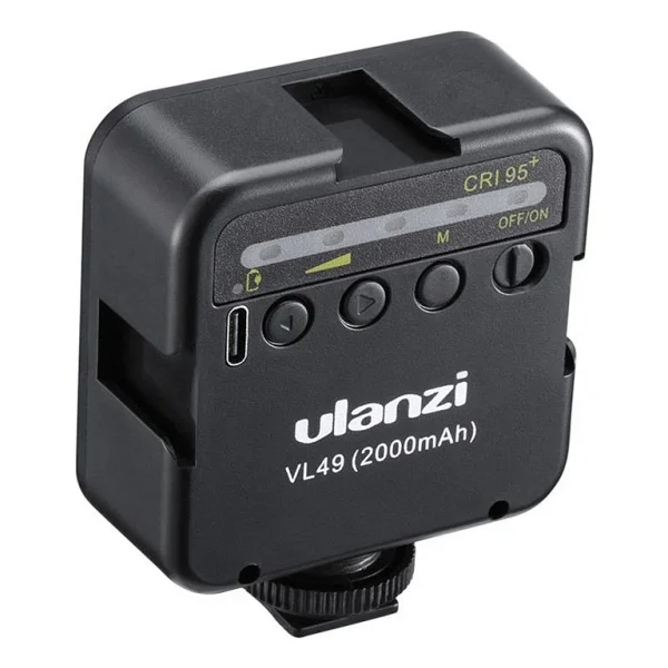 Ulanzi Vl-49 Mini LED Vlogger Youtuber Işık - Görsel 5