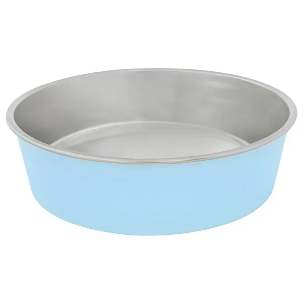 Duvo+ Feeding Bowl Matte Mama Ve Su Kabı 450 Ml Blue - Görsel 4