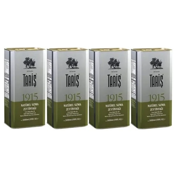Tariş 1915 Natürel Sızma Zeytinyağı 5 Lt 2'li - Görsel 2