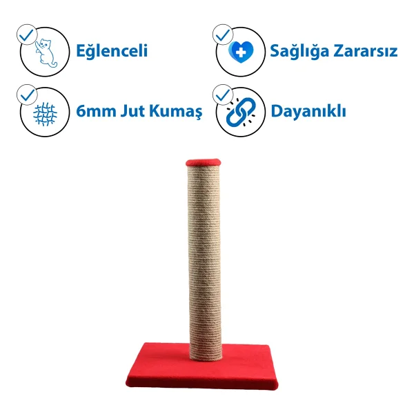 Herniks Çubuk 40 Cm Kedi Tırmalama Tahtası - Görsel 4