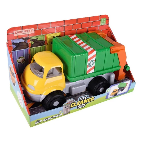 Zuzu Toys Çöp Kamyonu - Görsel 5