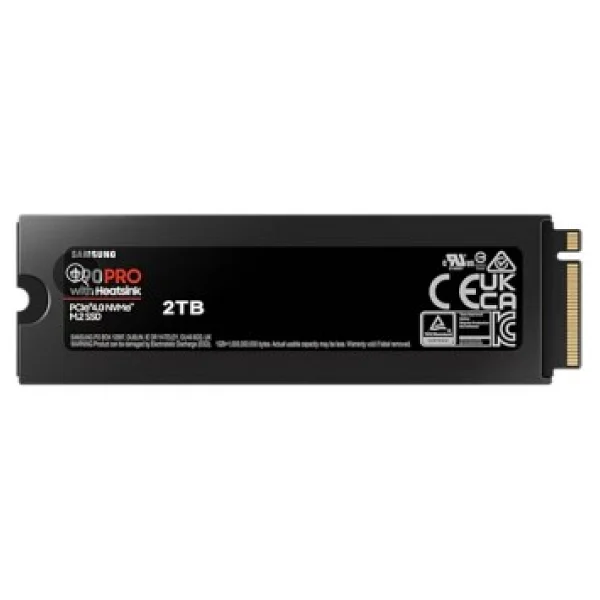 Samsung 990 Pro Mz-V9p2t0cw Soğutuculu Pcı-Express 4.0 2 TB M.2 SSD - Görsel 2
