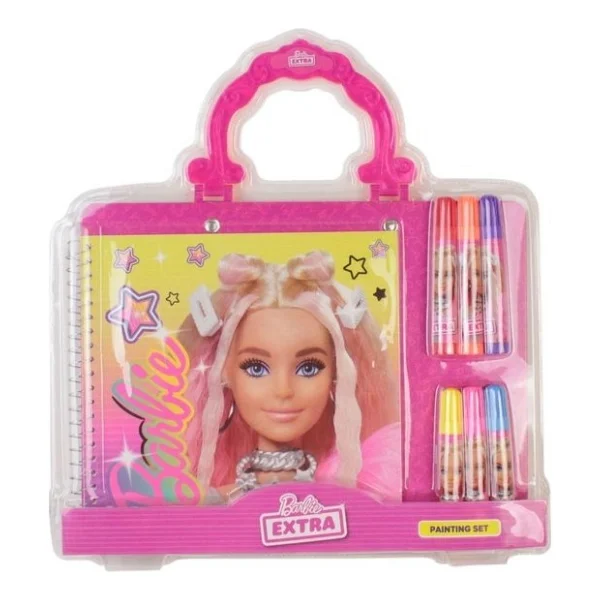 Dolphin B-0300 Barbie Çantalı Boyama Seti - Görsel 3