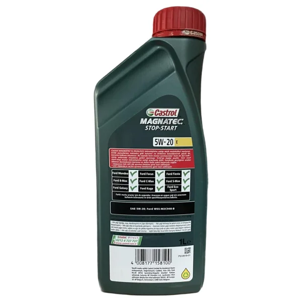 Castrol Magnatec Stop Start 5w-20 E 1 Lt Motor Yağı - Görsel 2
