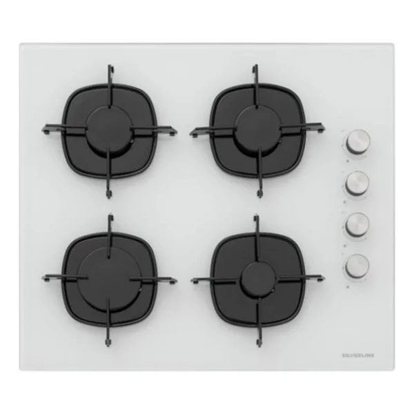 Silverline Bo6504w01 - Cs5335w01 - 3457 Soho 60 - Mw9018w01 Beyaz Cam Ankastre Set - Görsel 4