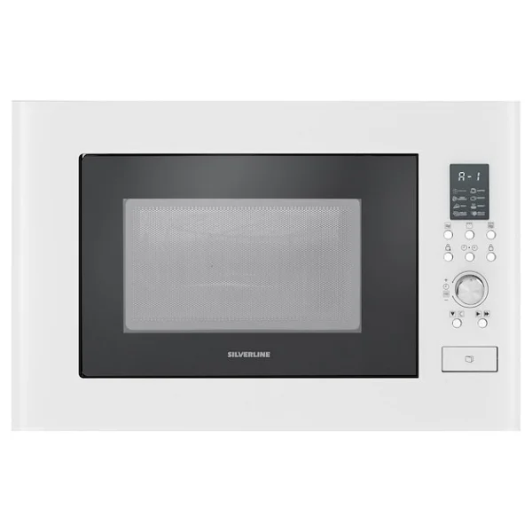 Silverline Bo6504w01 - Cs5335w01 - 3457 Soho 60 - Mw9018w01 Beyaz Cam Ankastre Set - Görsel 5