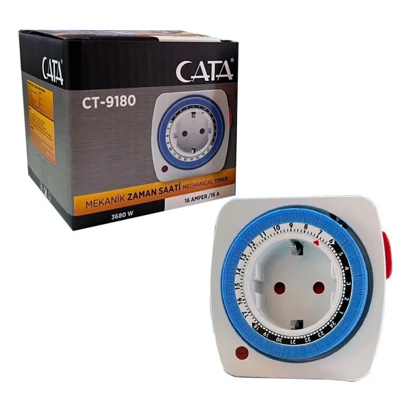 Cata Ct-9180 Zaman Ayarlı Priz - Görsel 5